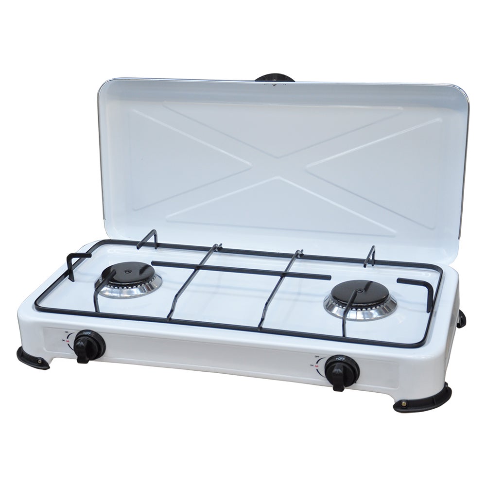 Fornello 2 Fuochi A Gas Gpl 'kasart' Cm 58 X 28 X H.11 Kasart - 4