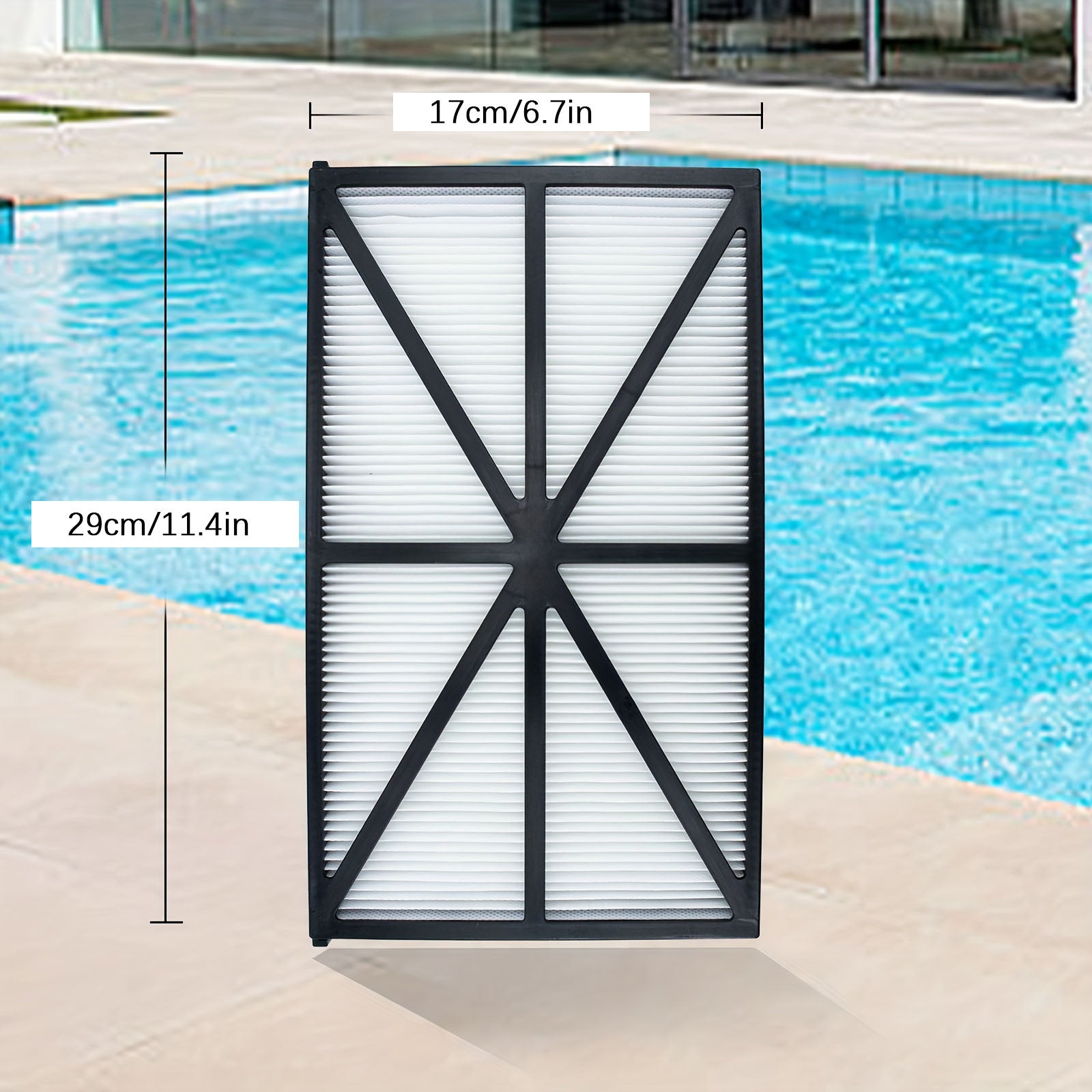 Lot De 4 Filtres Compatibles TigerShark / SharkVac / AquaVac – Filtre 3 Couches Pour Robot Piscine