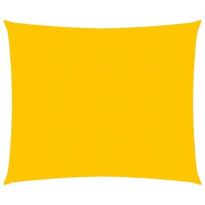 Voile D'ombrage Rectangulaire 220x350 Cm - Protection UV 95% - Filet Respirant HDPE - Pour Jardin, Terrasse, Camping (jaune Sable)