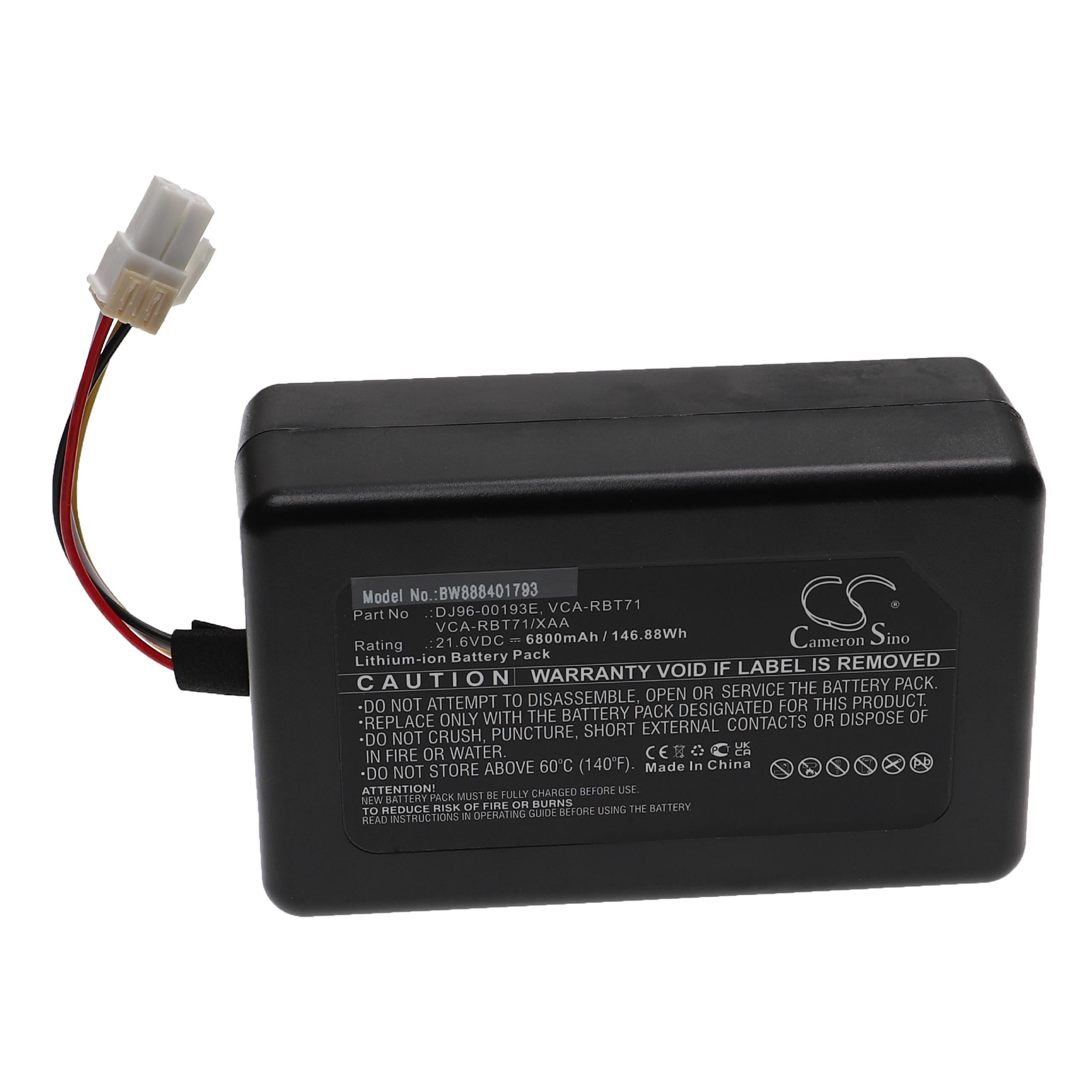 vhbw Li-ION Batterie 6800mAh (18V) pour Tondeuse à Gazon Robot Tondeuse