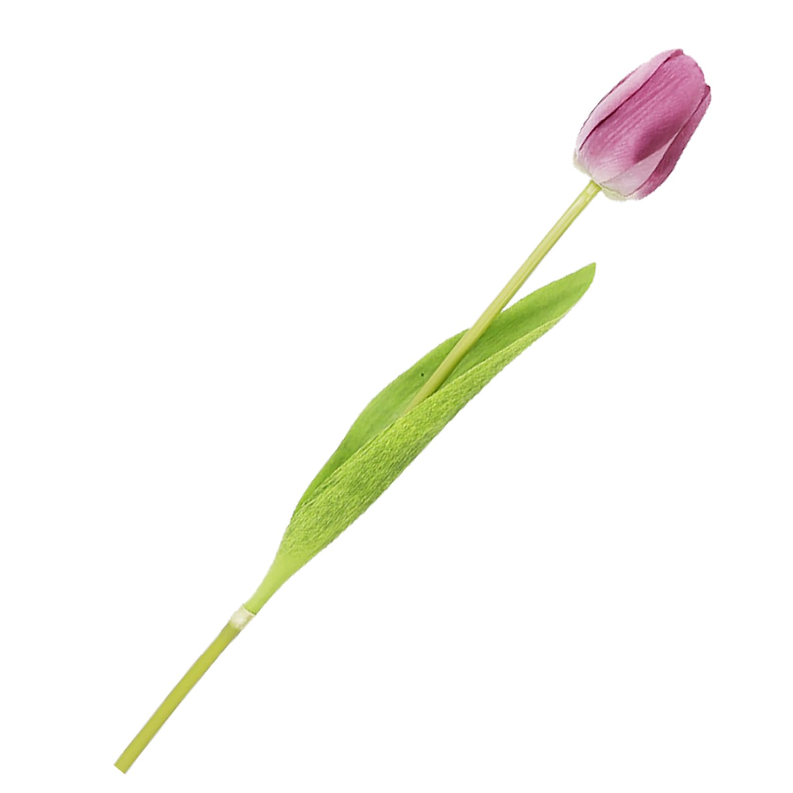 Sztuczny tulipan o naturalnym dotyku, fałszywy tulipan do domu, kuchni, dekoracji ślubnych, sztuczny wystrój kwiatowy (fioletowy szary)