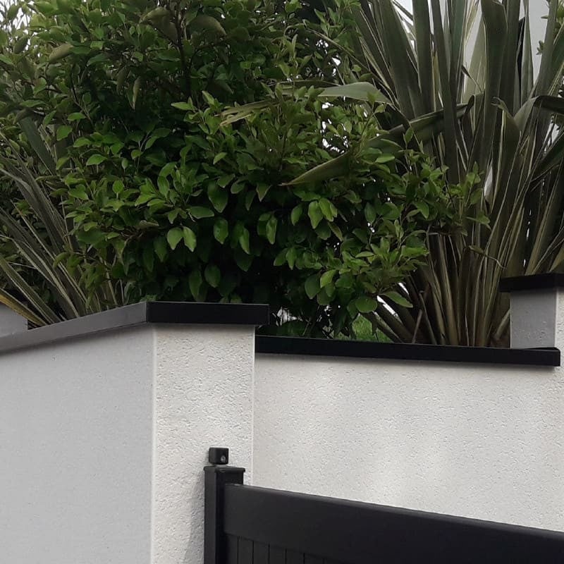 Couvertine aluminium 210 mm RAL 9010 Blanc Pur – 2 m – Épaisseur 1,5 mm PREMIUM – ALUHOME - 4