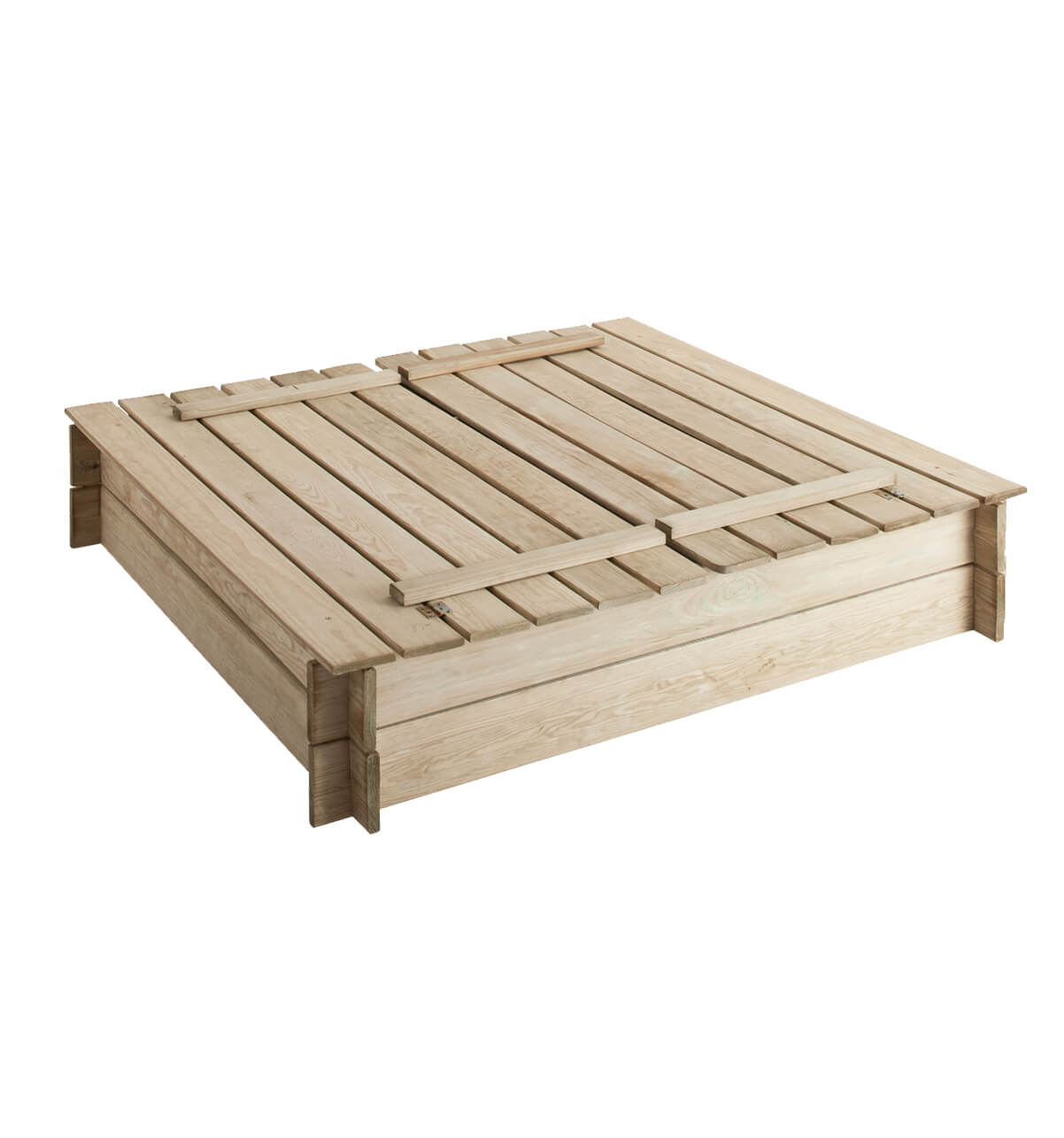 Bac À Sable Carré Avec Bancs Intégrés - 5