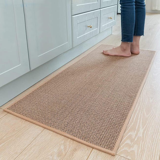 WENKO Tapis d'égouttage Mod. Slim Accessoire de Cuisine TPR résistant à la Chaleur Lavable en Lave-Vaisselle Beige 42 x 1 x 8 cm Pratique élégant WENKO Tapis d'égouttage Mod. Slim Accessoire de Cuisine TPR résistant à la Chaleur Lavable en Lave-Vaisselle Beige 42 x 1 x 8 cm Pratique élégant