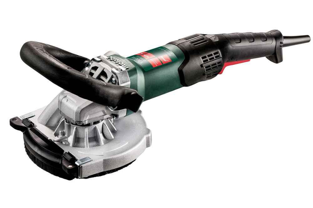 Ponceuse de rénovation metabo rsev 19-125 rt + meule boisseau diamantée matériaux abrasifs - 603825720 - 6