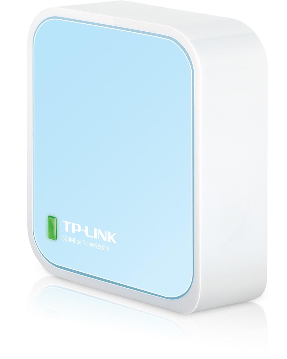 Tp-Link Tl-Wr802n Router Inalámbrico Ethernet Rápido Banda Única (2,4 Ghz) 4G Azul/Blanco , Leroy Merlin