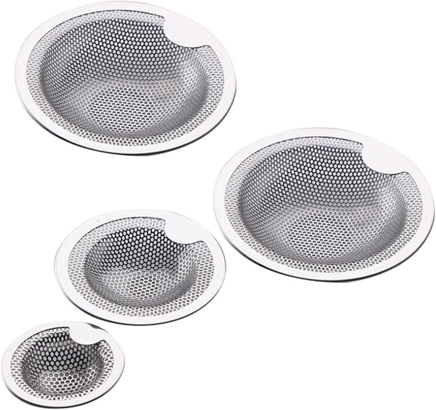 Set Di 4 Filtri Per Lavello Da Cucina, Filtro Per Lavello In Acciaio Inox Griglia Per Lavello Da Cucina Setaccio Filtrante Per Bagno Cucina Doccia Vasca O Lavello Da Cucina 70 Mm 95815019 Set Di 4 Filtri Per Lavello Da Cucina, Filtro Per Lavello In Acciaio Inox Griglia Per Lavello Da Cucina Setaccio Filtrante Per Bagno Cucina Doccia Vasca O Lavello Da Cucina 70 Mm 95815019