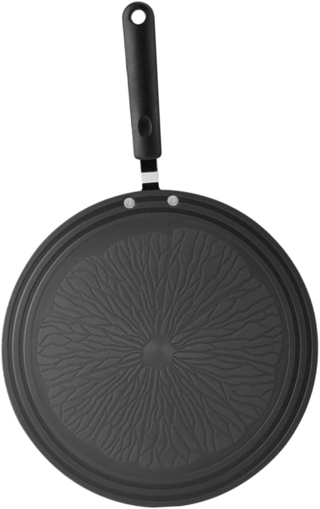 Ulepszony grzejnik, łatwy do czyszczenia i przechowywania, o fakturze cytryny, odpowiedni do kuchenek gazowych, 28 cm