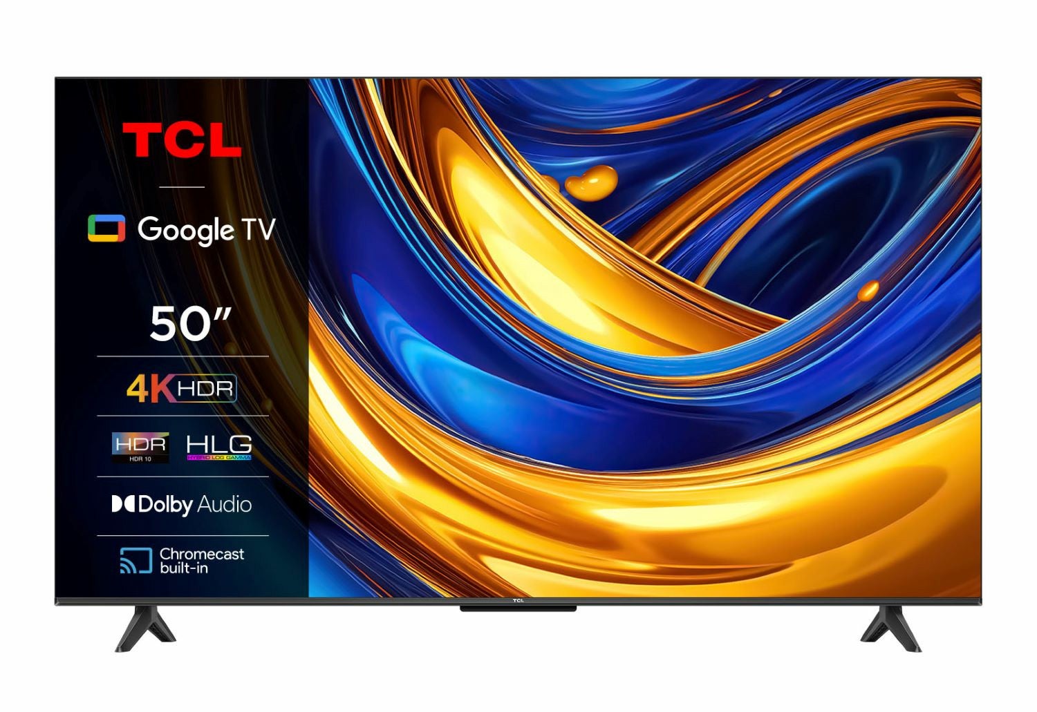 TCL Serie P61 Smart TV Ultra HD 4K 50 pollici 50P61B Dolby Audio Controlli  vocali Google TV | Leroy Merlin