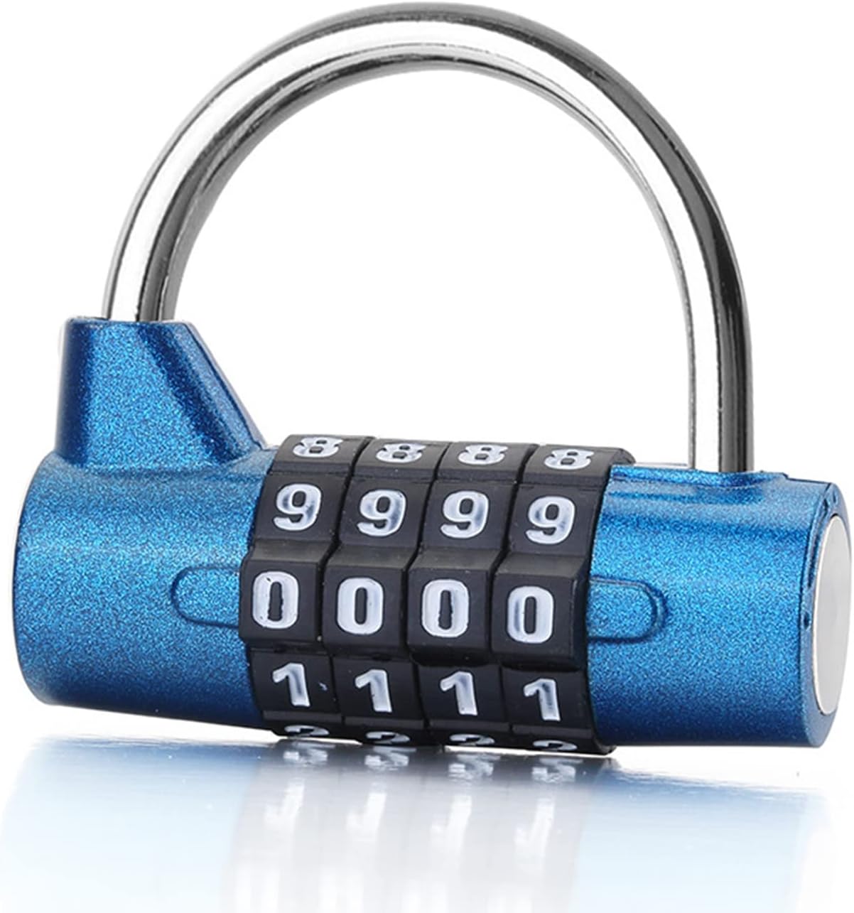 2 Pcs Cadenas Code 4 Chiffres, Alliage De Zinc Cadenas À Code Étanche, Antirouille Cadenas