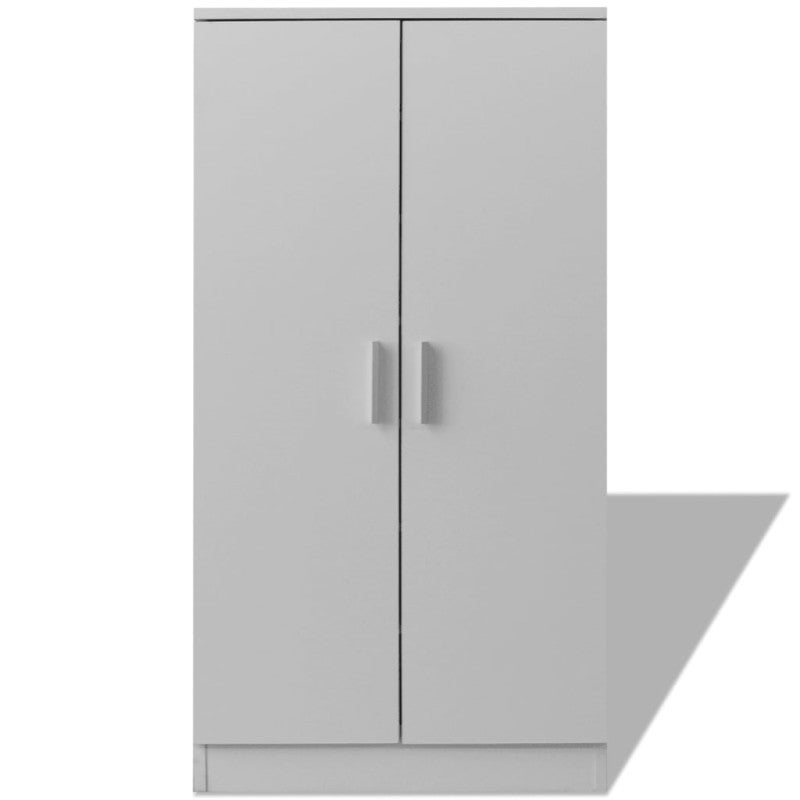 Meuble à chaussures 7 étagères blanc - 2