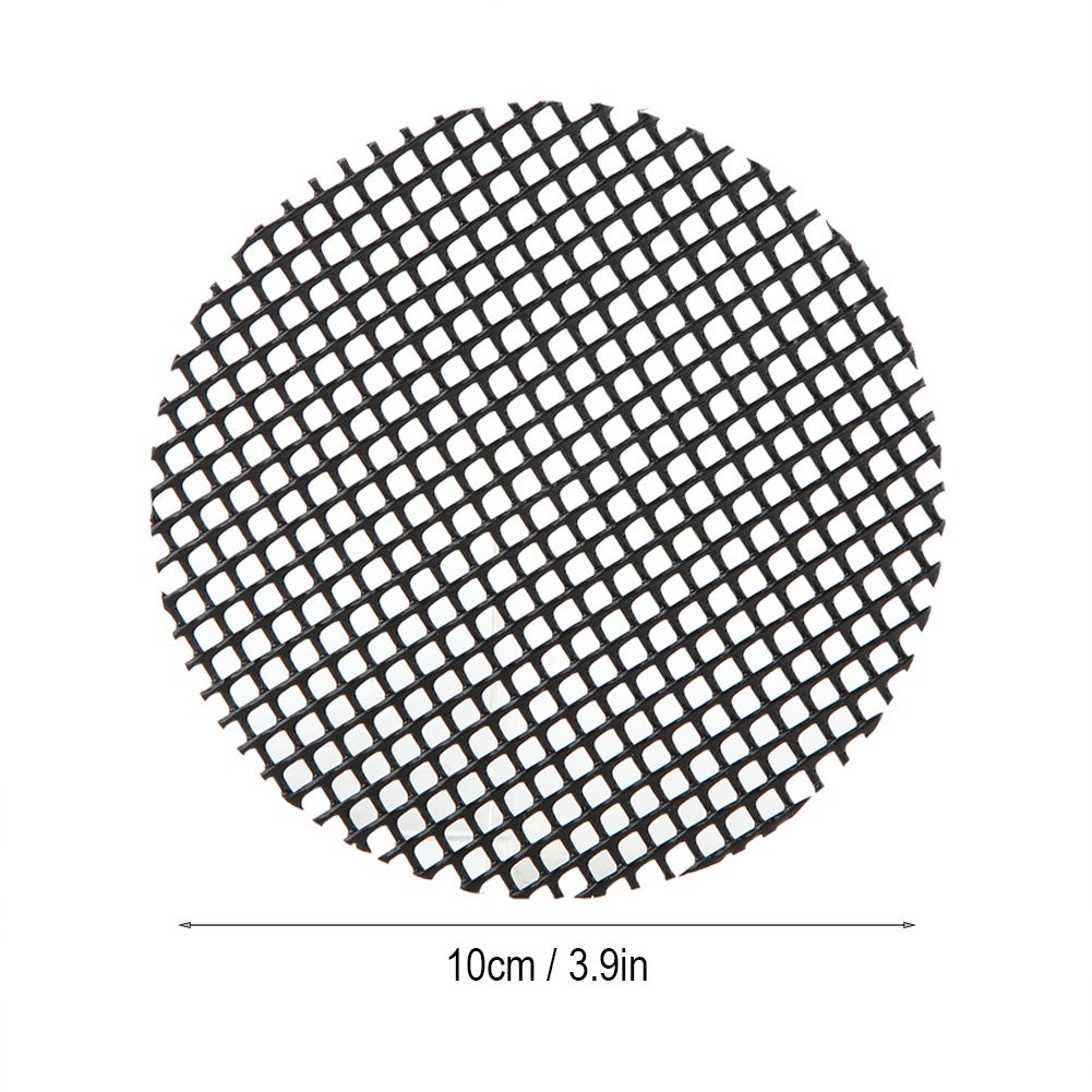 Set di 10 tappetini da giardinaggio in rete per fori di drenaggio di vasi di fiori, tappetini con base a griglia per rinvasare piante e bonsai (10 cm) - 9