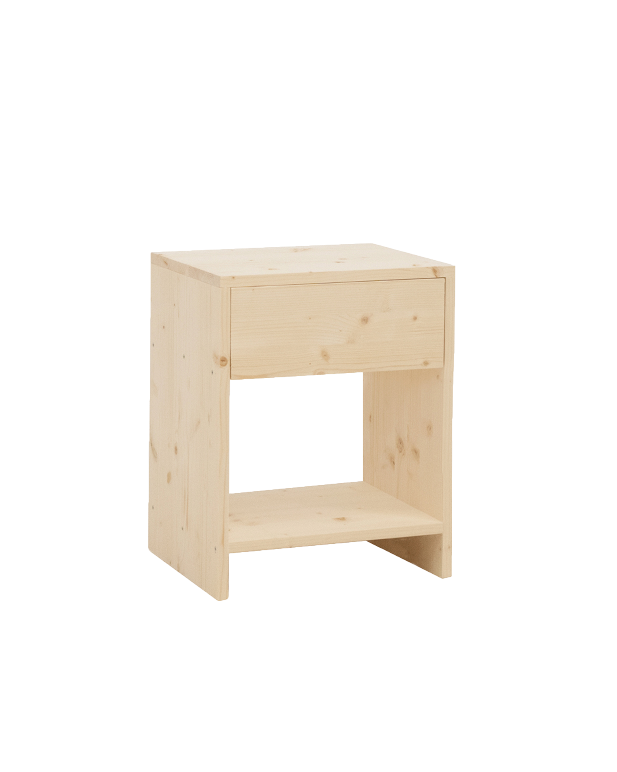 Table de Chevet vintage en chêne