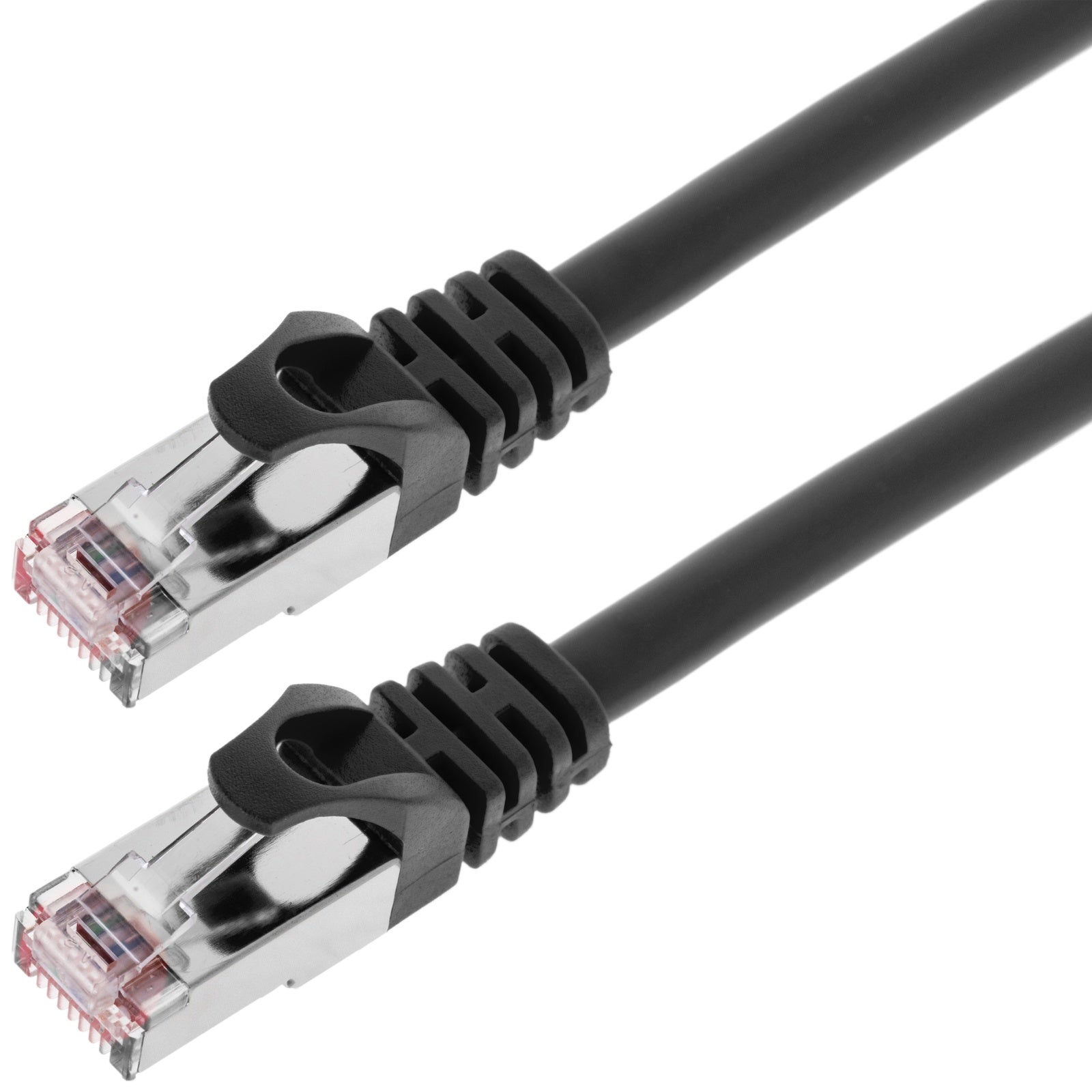 Câble réseau FTP avec connecteur RJ45 Cat. 6A Noir 2 m - 6