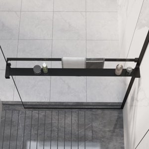 vidaXL Mensola da Bagno 3 Ripiani Montaggio a Parete 60x15x54cm Bambù