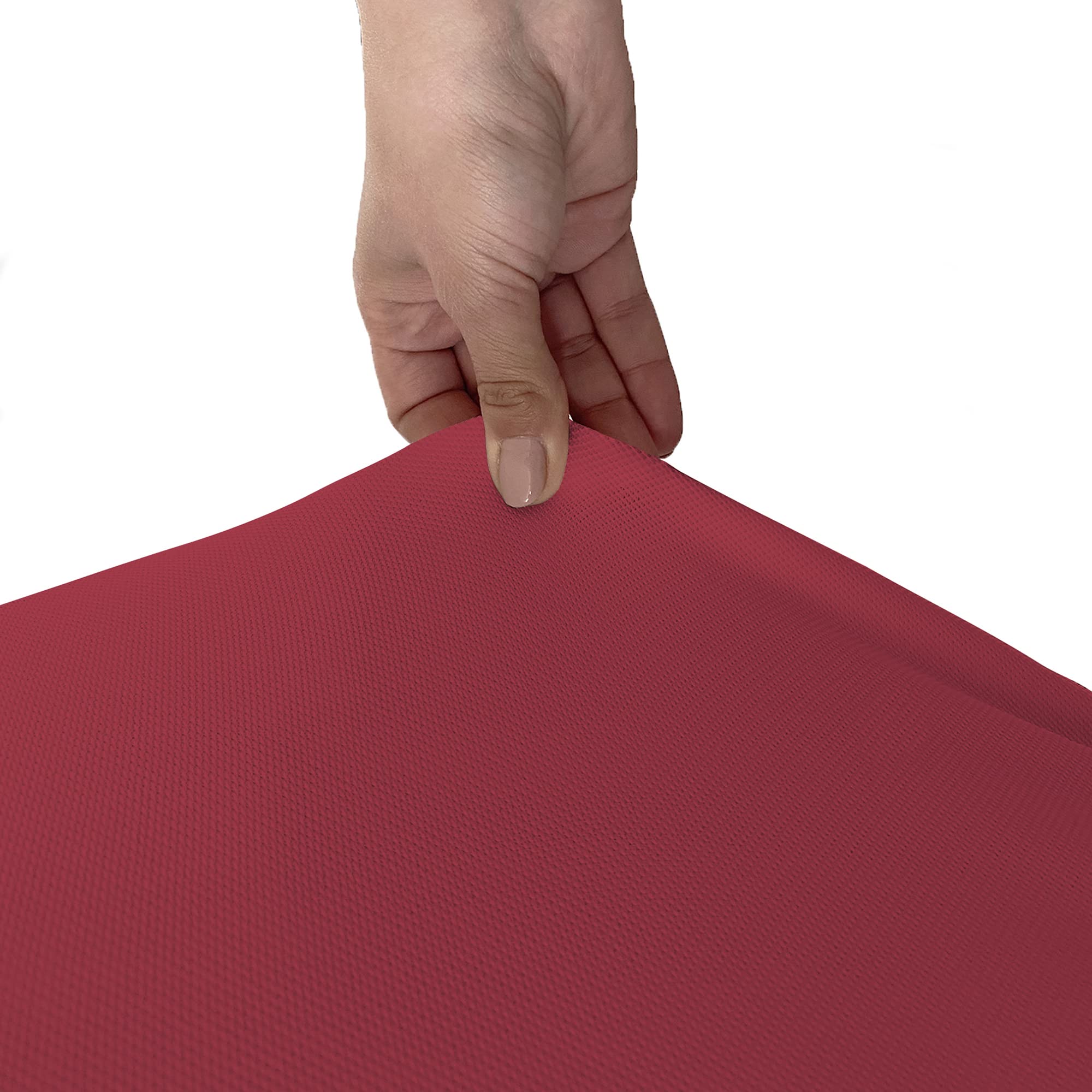 Italian Bed Linen Copridivano Bielastico PRETTY estensibile Bordeaux 2 Posti - 2