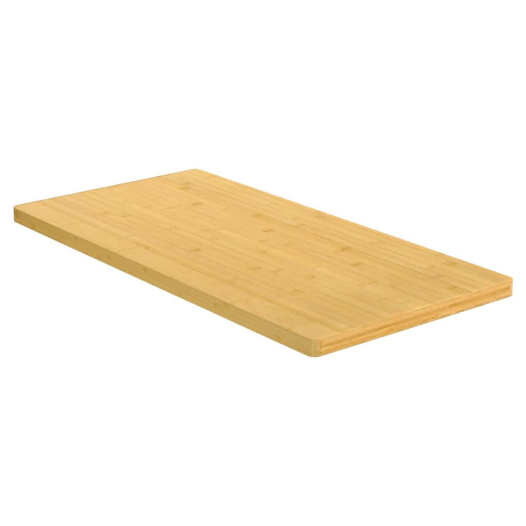 Tablero de mesa | superficie de mesa | tablero de escritorio de bambú 50x100x2,5 cm cfw29158