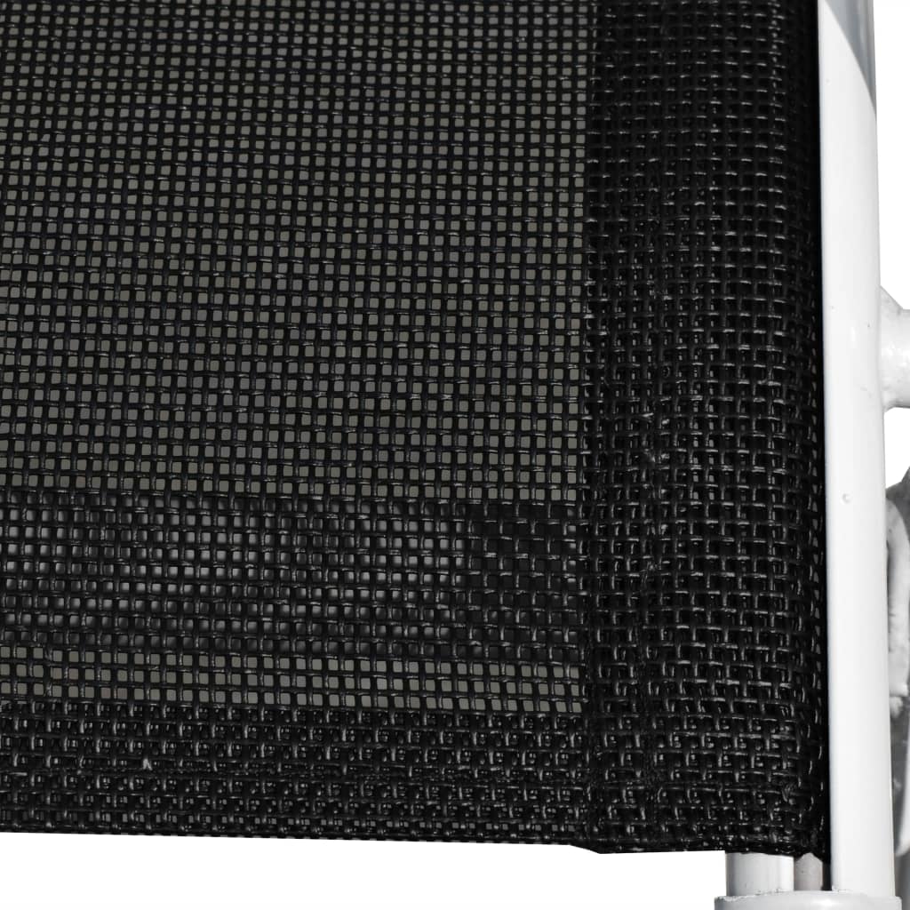 Salon bas de jardin en Polyester Gris 3 personnes - 8