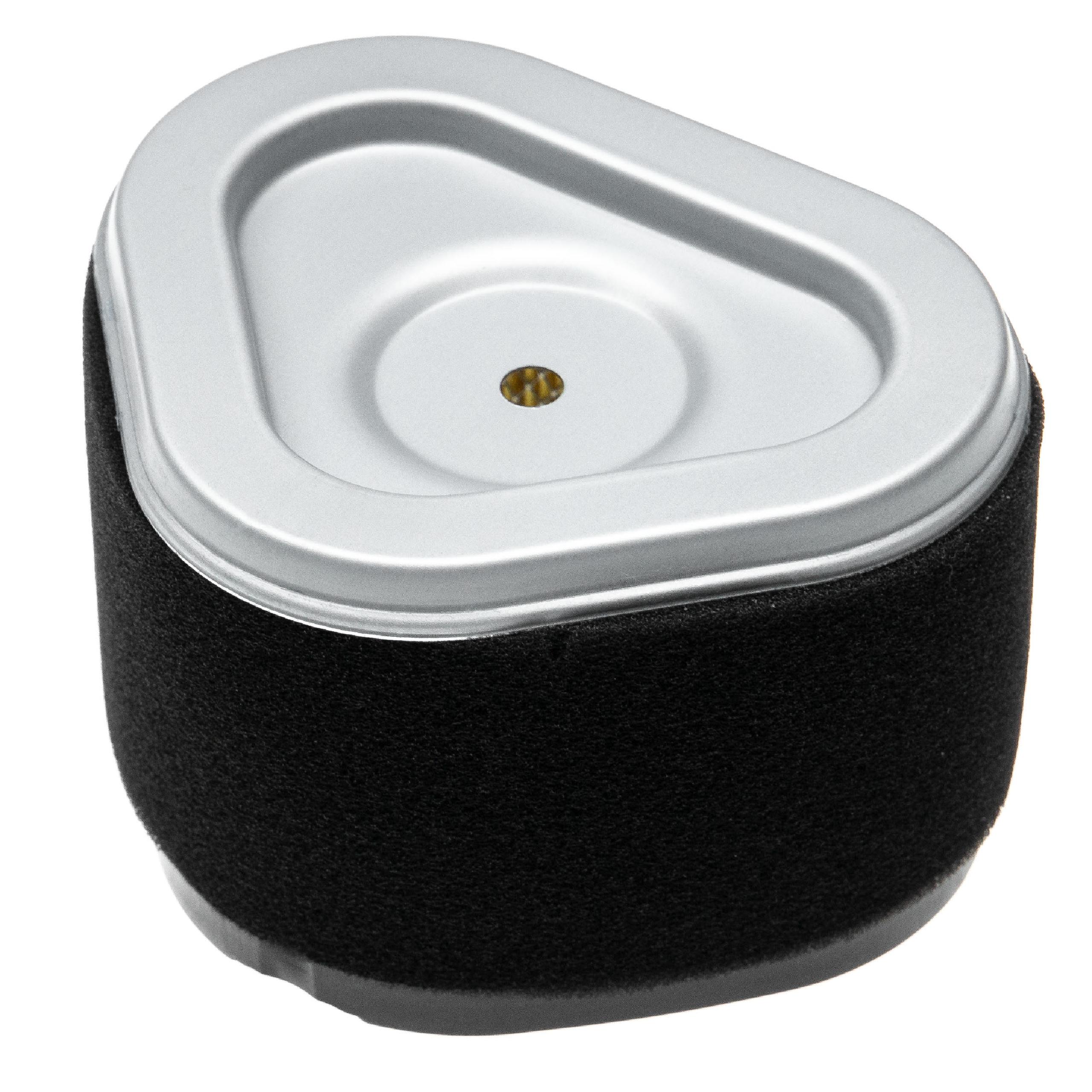 vhbw Set de filtres (1x préfiltre, 1x filtre à air) compatible avec John Deere LT133, LT155, LTR155, LX173 tondeuse à gazon, noir/argenté/jaune - 5