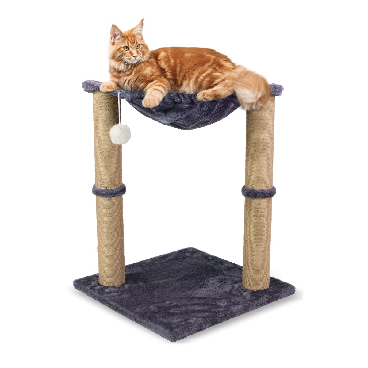 Scratching Post Rascador Casero Hamaca Gimnasios Para Gatos