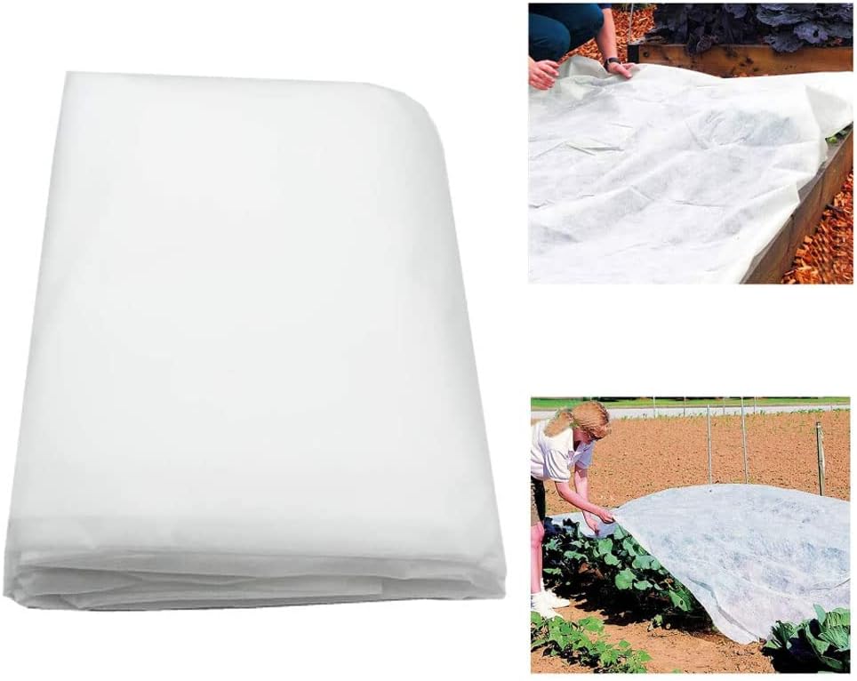 Osłona mrozoodporna z włókniny do roślin - Osłona roślin na zimę - Ochrona przed mrozem - 2m x 5m - B