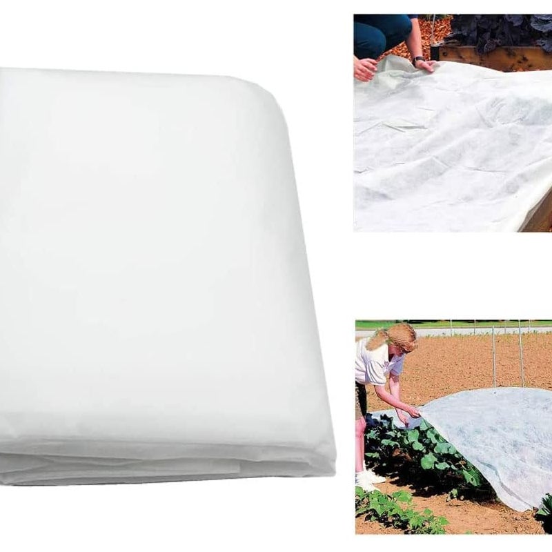Osłona mrozoodporna z włókniny do roślin - Osłona roślin na zimę - Ochrona przed mrozem - 2m x 5m - B