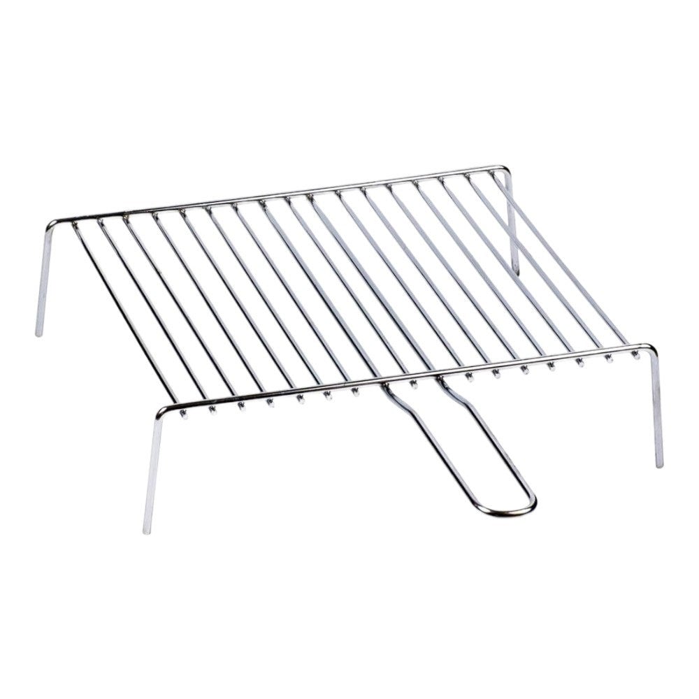 Plancha Acier Inoxydable ColCospie 40x30cm - Épaisseur 4mm - 2 Spatules - Pour Barbecue