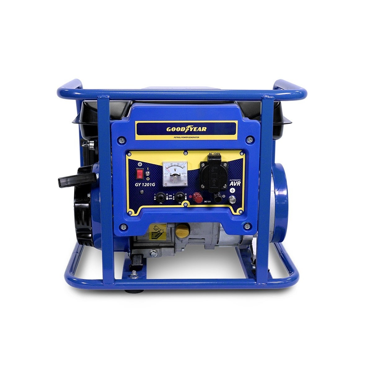 Gerador 93,5 Cm3 4T OHV 2.5CV Gasolina 1100W 230V AVR Autonomia 8h GOODYEAR - 2
