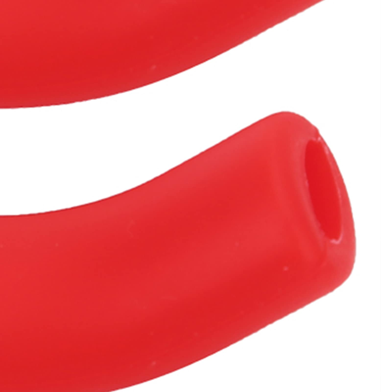 5 cores capa da alavanca do freio da bicicleta apertos de silicone anti deslizamento protetor à prova dwaterproof água ciclismo acessório (vermelho) - 8