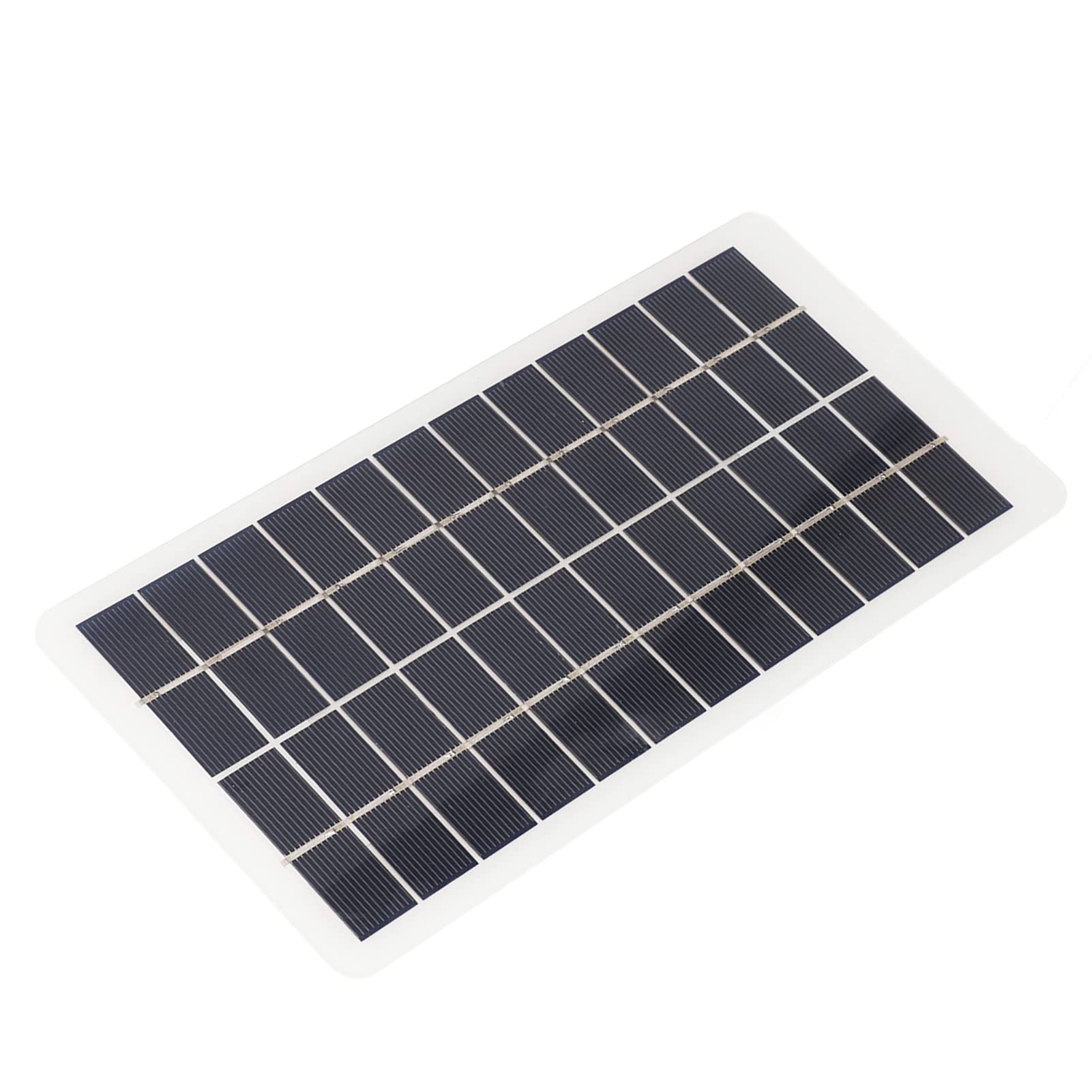 Pannello solare portatile in polisilicio ad alta trasmissione luminosa per batteria da 3,7 V 5 W 12 V - 6