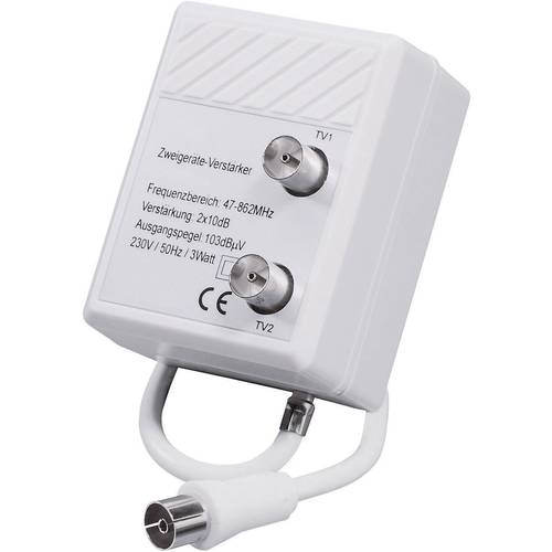 Amplificateur TV Renkforce RF-4318094 2 voies 20 dB 1 pc(s) - 3