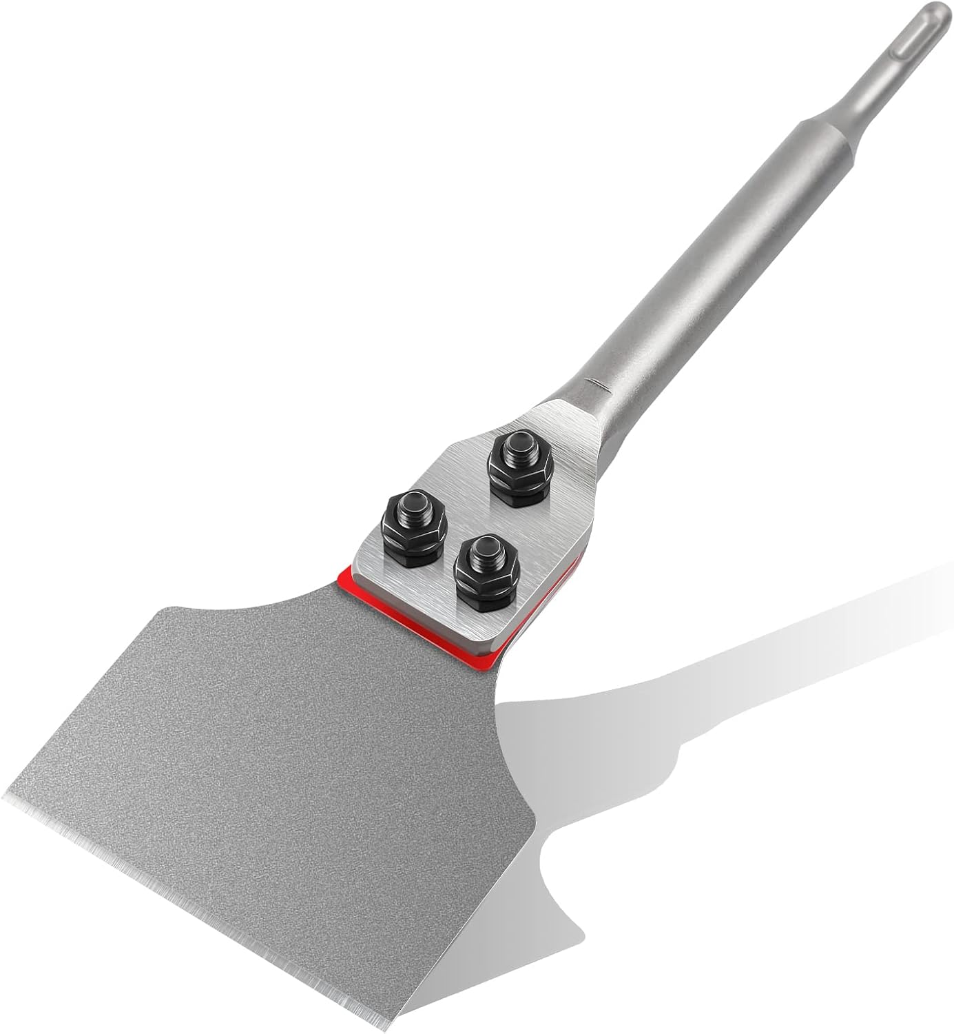 Xerea  Cincel Para Azulejos, Cincel Rascador, Ancho De Cincel Plano, Adecuado Para Taladros De Percusión, Para Quitar Azulejos Y Cola De Azulejos , Leroy Merlin