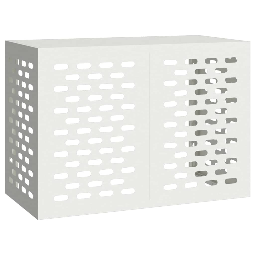 Housse de climatiseur Blanc 100 x 50 x 70 cm Acier vidaXL - 2