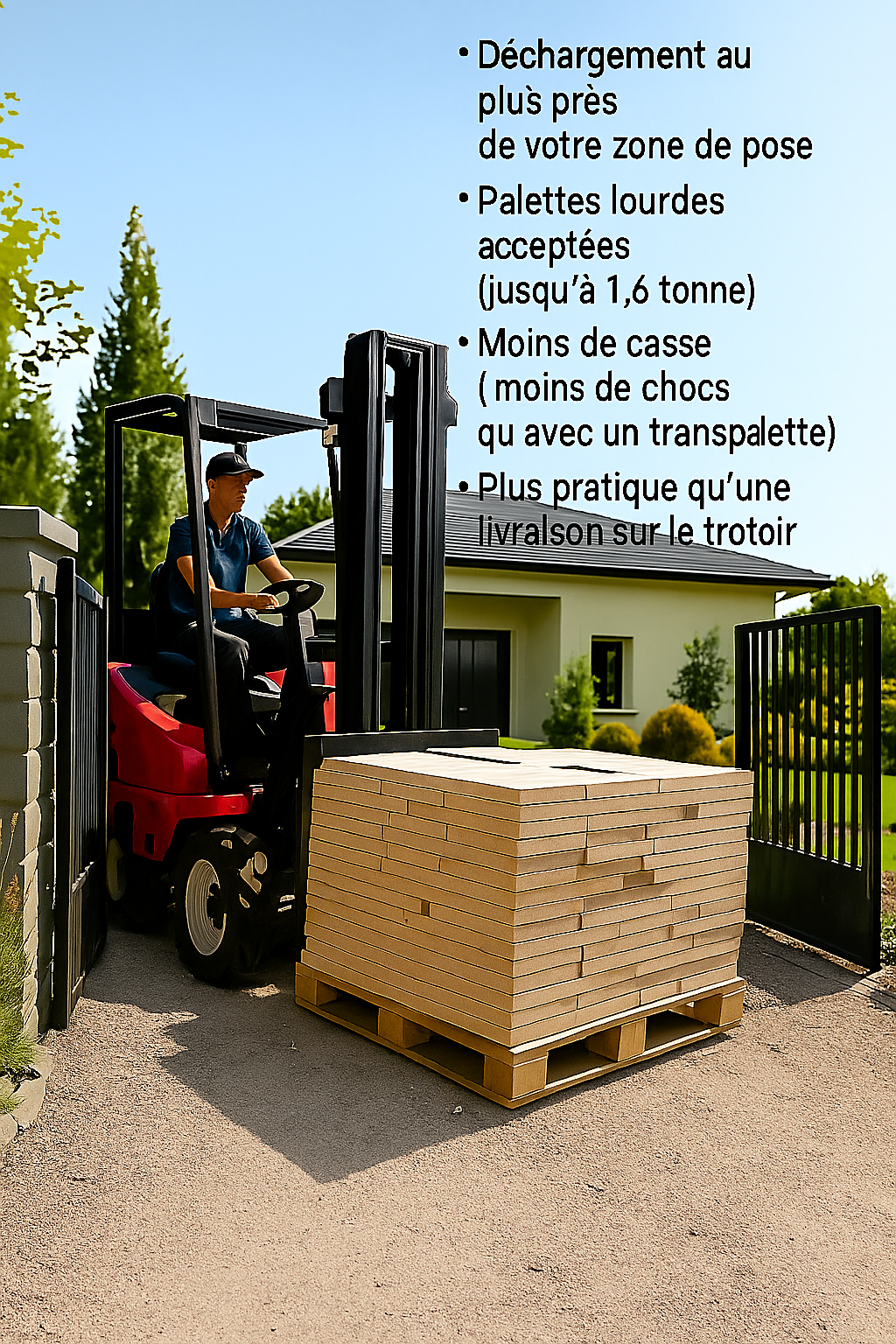 Pavé Kandla Grès gris, 14X14X3/5cm vend en palette complète (16M2) soit 39,5€/m2, LIVRAISON PREMIUM CHARIOT EMBARQUÉ - 4