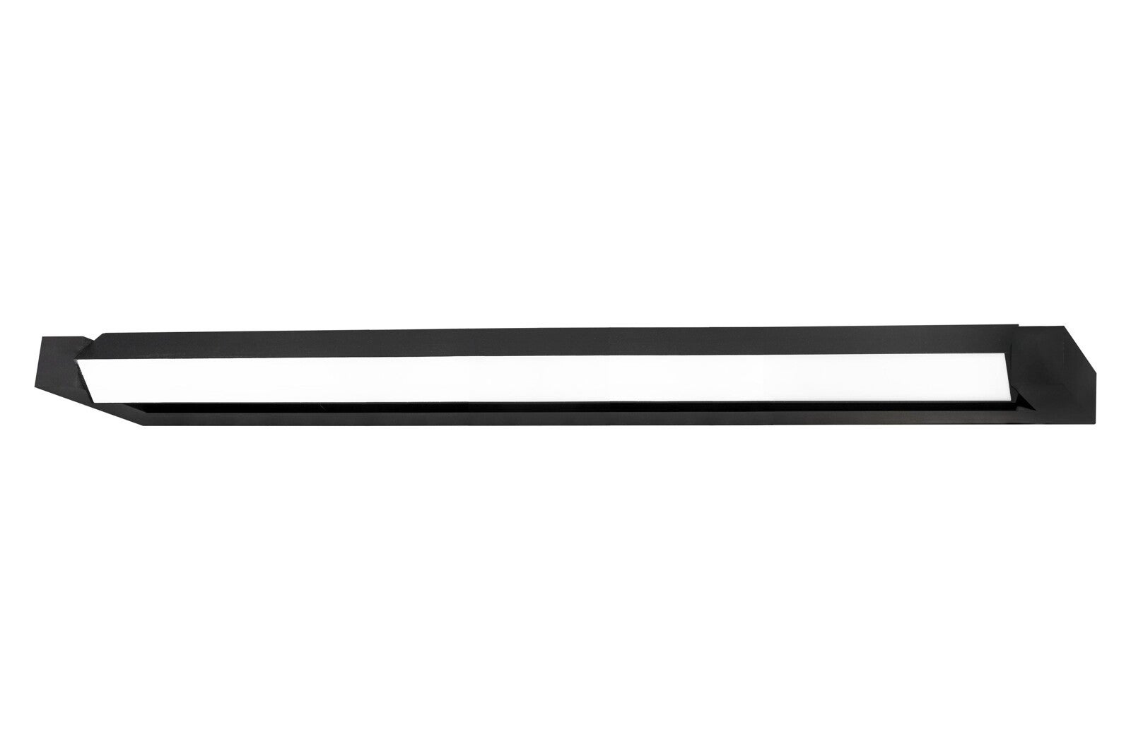 Kinkiet nad lustro LOVIS LED 24W Neutralna biel 1680lm czarno-biały wym: 14x120x4 cm IP44 IdeaLED