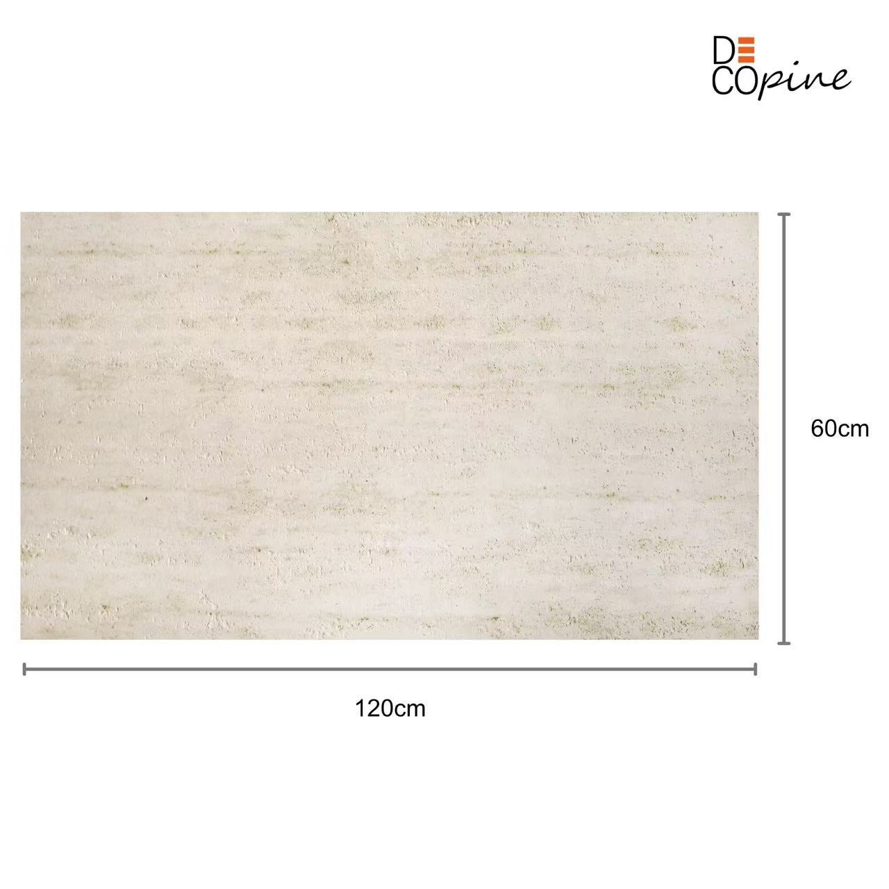 Decopine – Paneles murales flexibles efecto Travertino Beige - 3