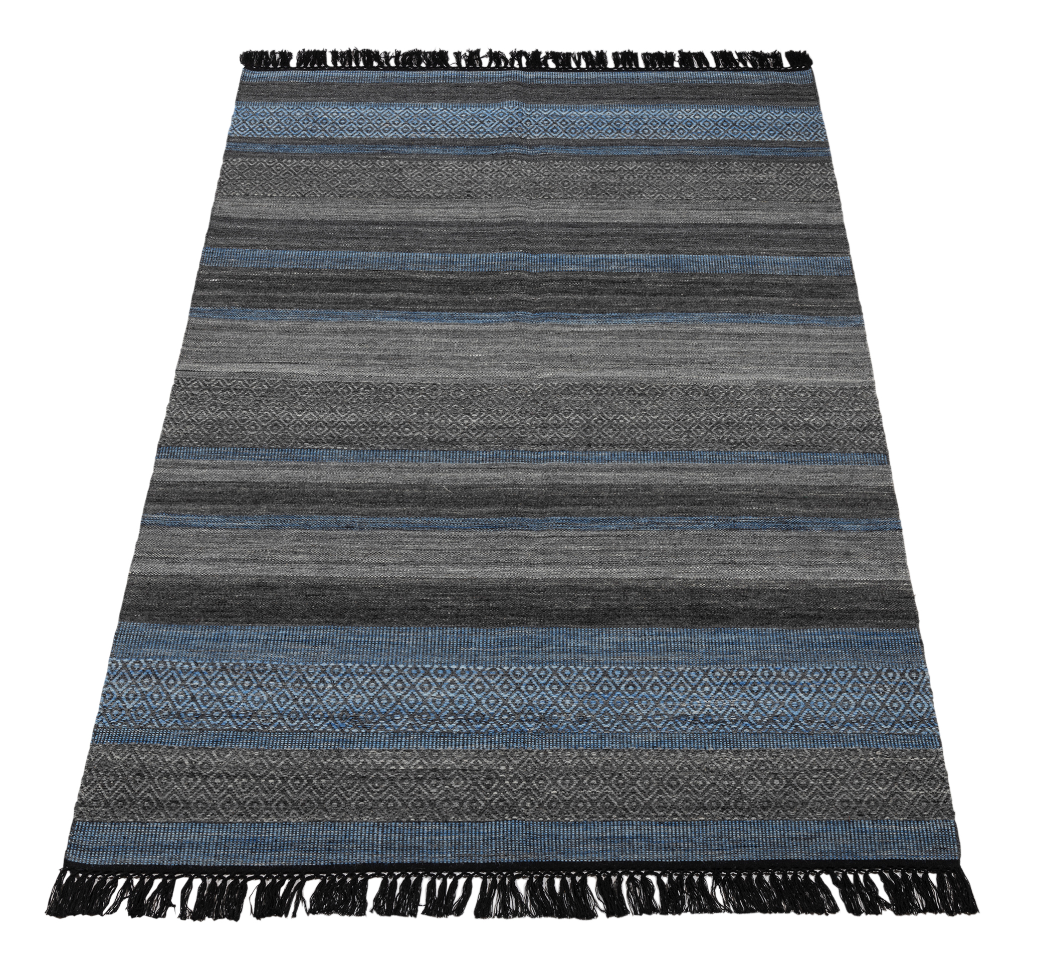 Nowy projekt Oryginalny autentyczny ręcznie robiony kilim 220x140 cm