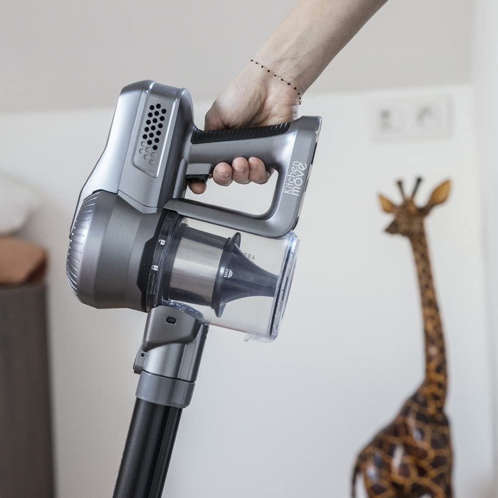 Aspirateur balai sans fil SILENT Noir Aluminium 160W - 6