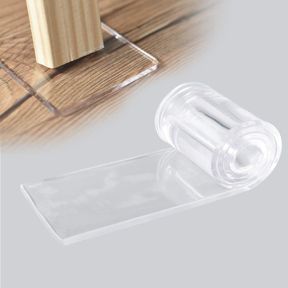 1 Pièces Transparente Pieds Adhésifs, PU Patin Antidérapant Auto-adhésif Pour Protection Pied De Table Chaise Canap Meubles 705005mm 69617983