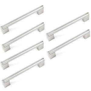 ✨ TIRADORES DE ARMARIO EN ARCO CROMADO 160 MM – Renueva Tus Muebles Al Instante