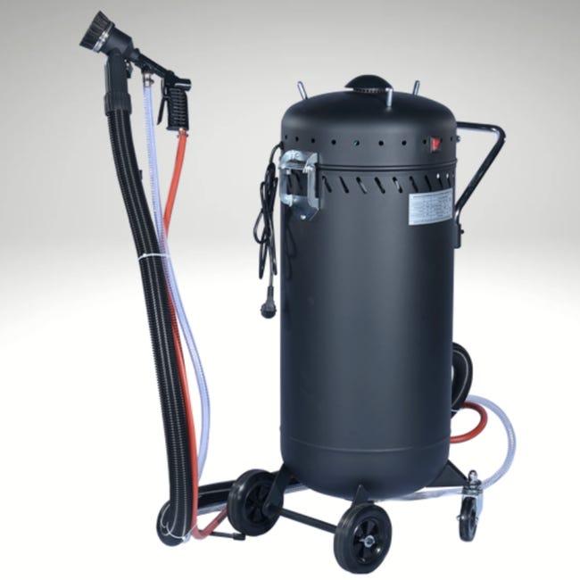 Bpac Machine BPAC Sableuse Aéro-gommeuse mobile 106 Litres avec aspirateur | Leroy ...