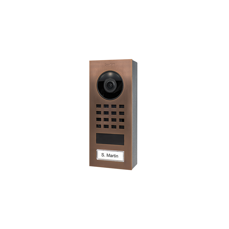 Interphone vidéo IP DoorBird D1101V Aufputz Wi-Fi, Ethernet Station extérieure acier inoxydable V2A (brossé) - 3