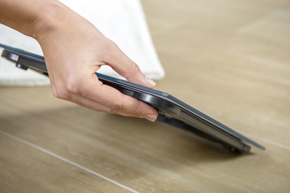 Taurus 990548000 báscula de baño Rectángulo Azul, Acero inoxidable Báscula personal electrónica - 4