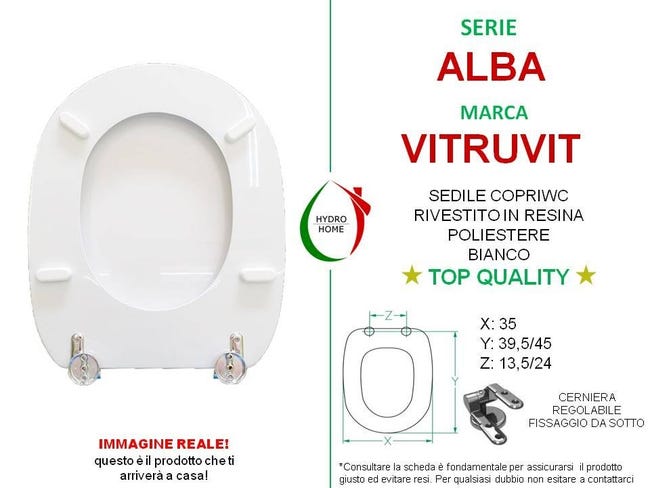 SEDILE WC PER VITRUVIT VASO REX | Spedizioni gratuite SEDILE WC PER VITRUVIT VASO REX | Spedizioni gratuite