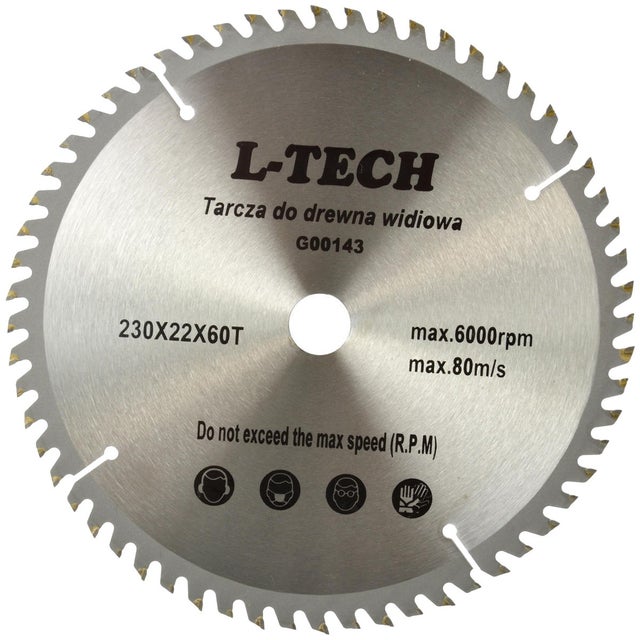 6281000 - Lames De Scies Circulaires - 100 Dents & Diamètre 210 X 30 Mm