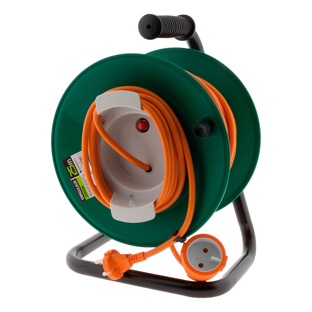 Multiprise ZENITECH jardin IP20 25M 2x1.5 1x16A +guide cable - 4