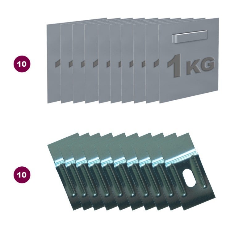Attache Adhésive Dibond 45x45 Mm : Max 1kg | Leroy Merlin