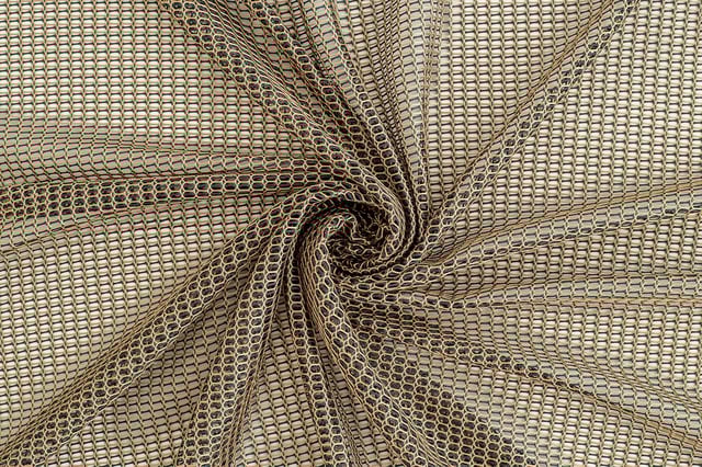 Rideau à double toile beige occultant 140x245 cm Polyester entretien facile