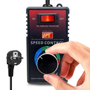 Régulateur De Vitesse Moteur AC 220V 4000W Avec Interrupteur Start-Stop - Pour Meuleuse Et Outils