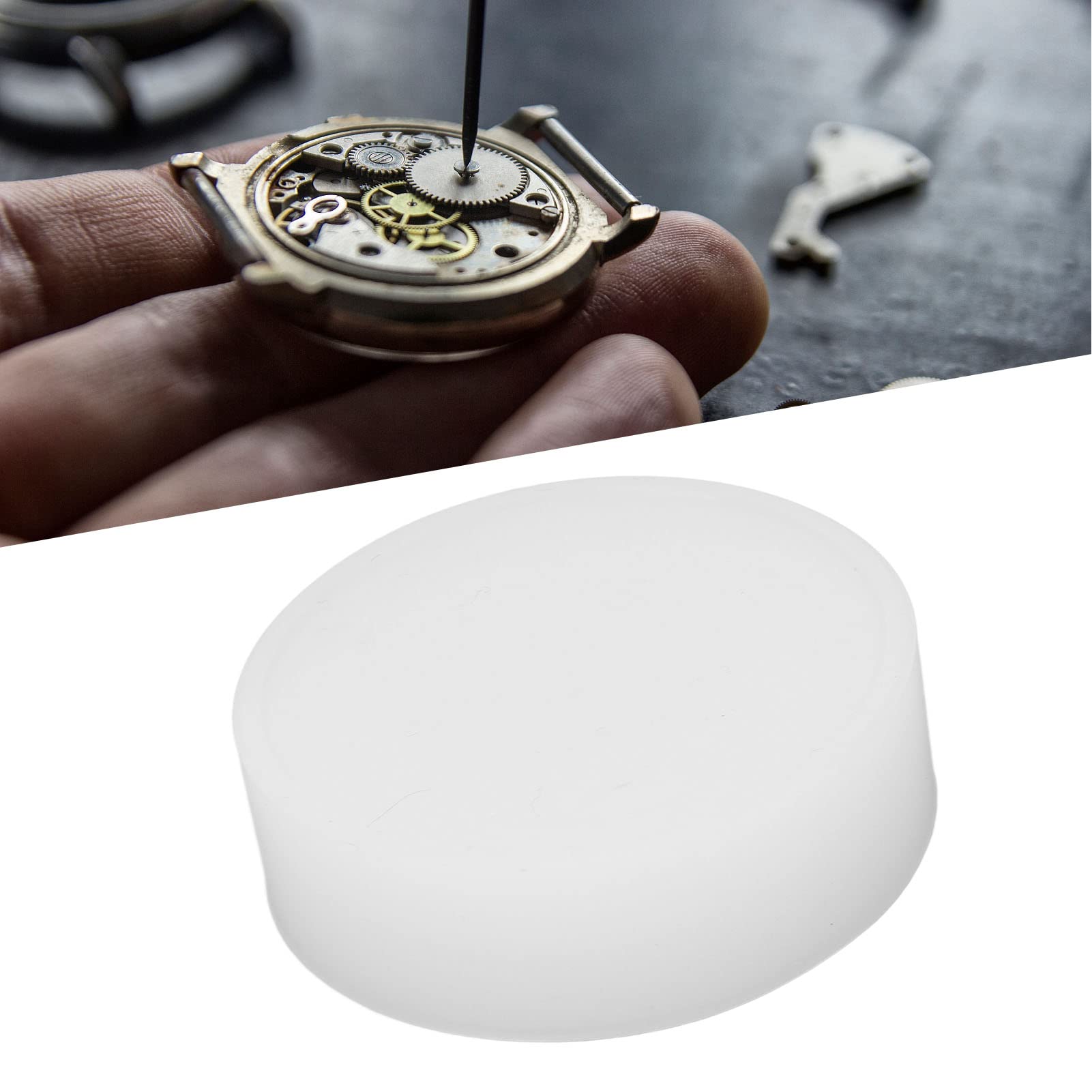 Cuscino Riparazione Orologi - Supporto Antigraffio Per Orologiai Con Base Antiscivolo